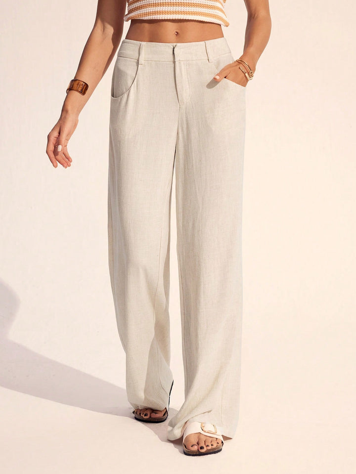 Pantaloni SHEIN, bej