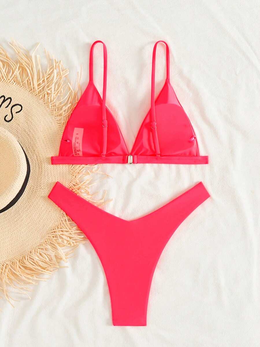Costum de baie SHEIN, roz