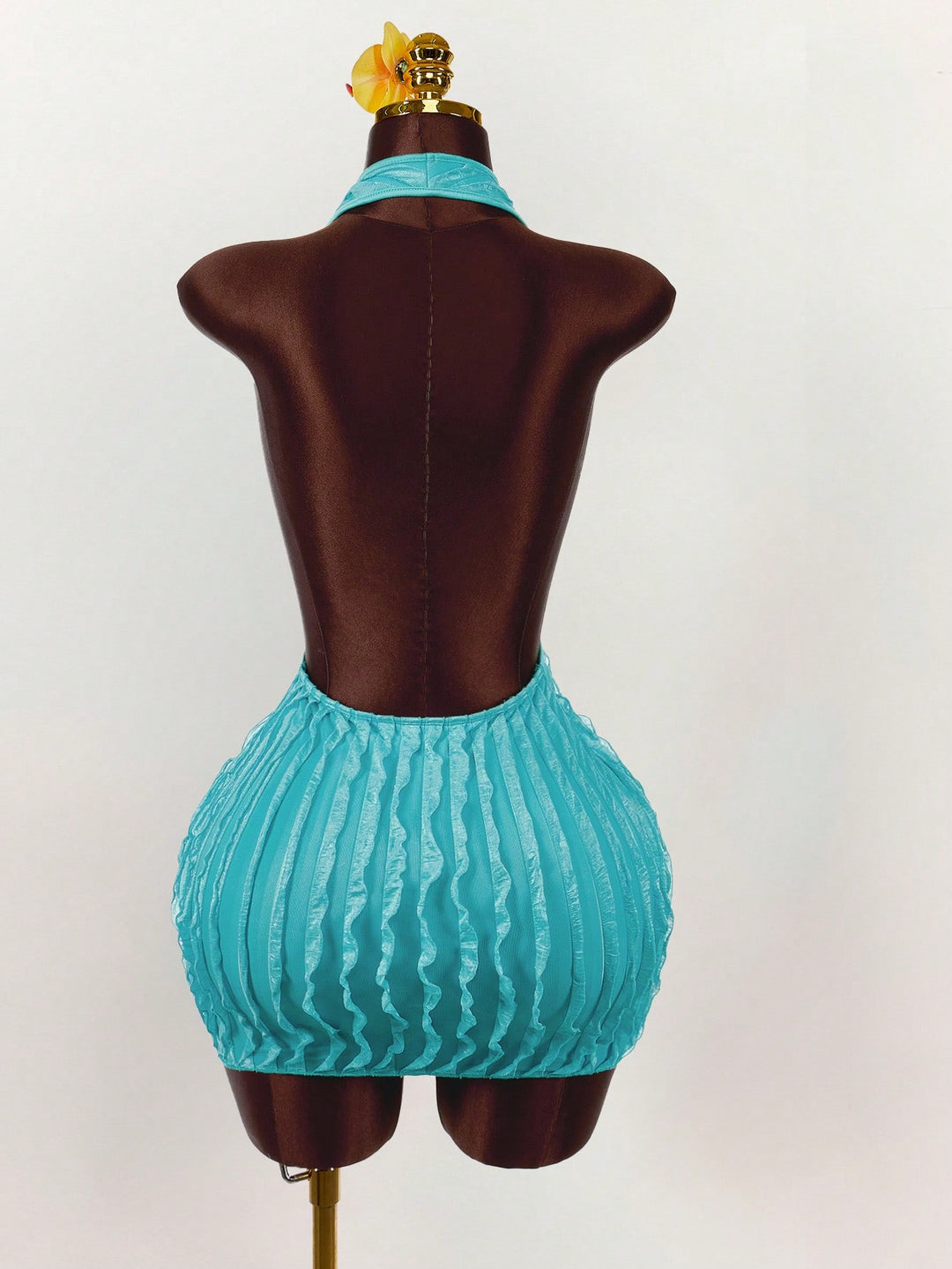 Rochie mini SHEIN, turcoaz