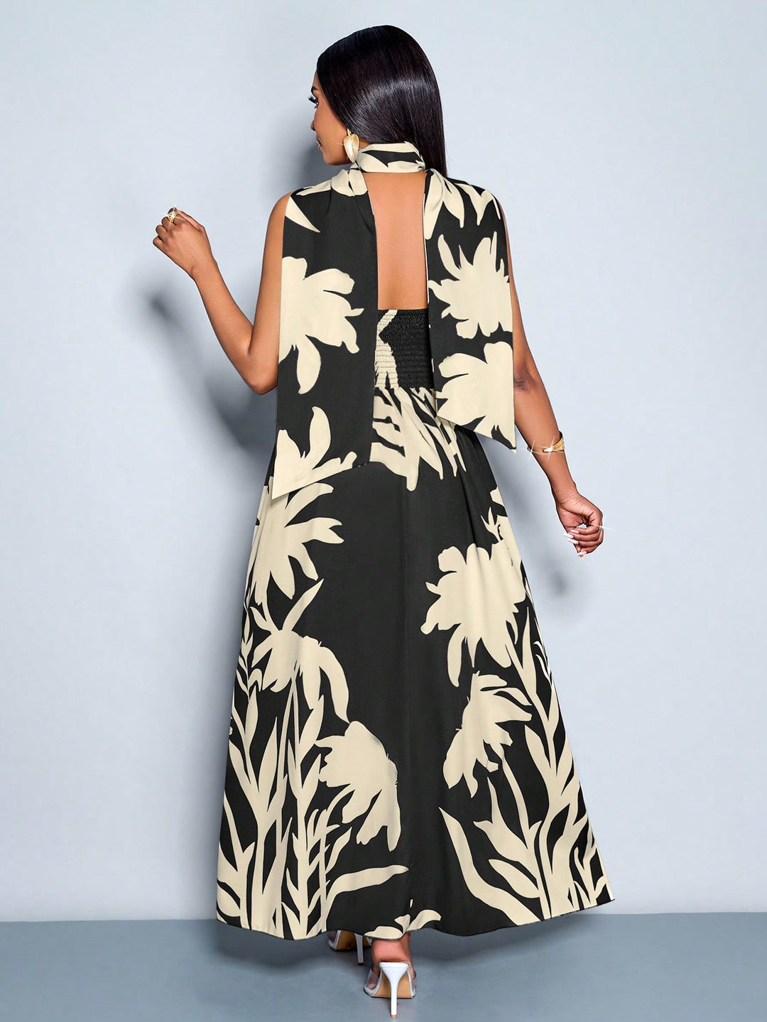 Rochie maxi SHEIN, negru
