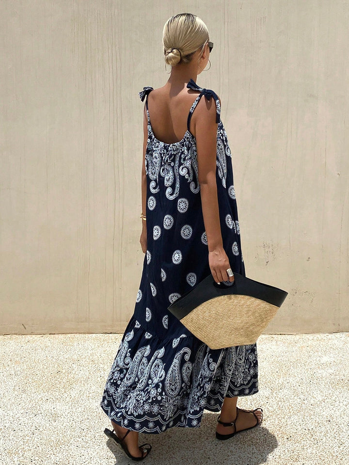 Rochie maxi SHEIN, albastru