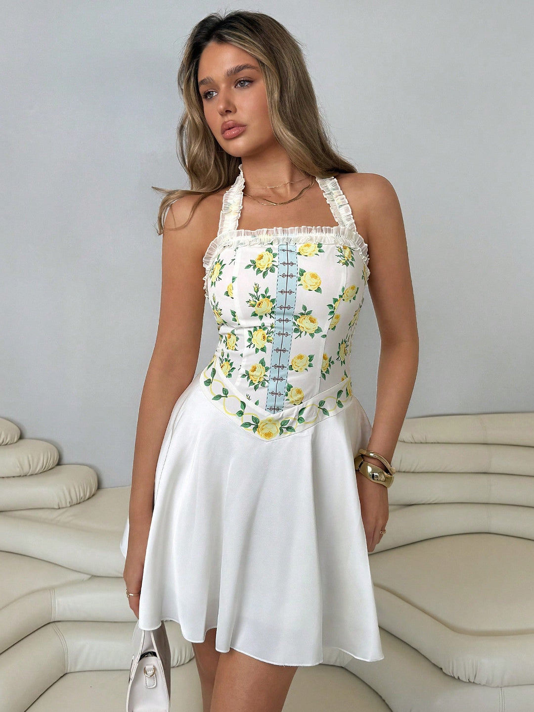 Rochie scurtă SHEIN, mix culori