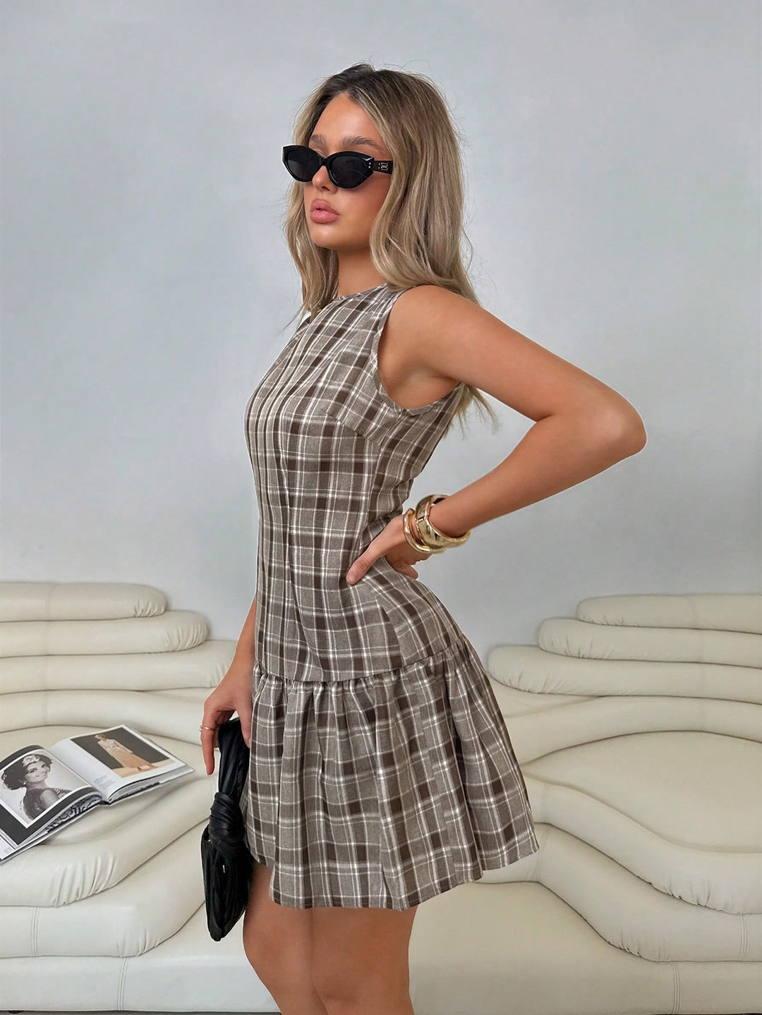 Rochie scurtă SHEIN, mix culori