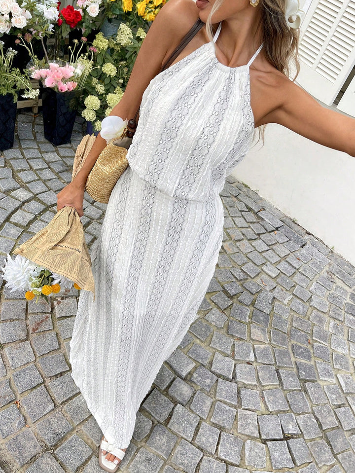 Rochie maxi Shein, mix culori