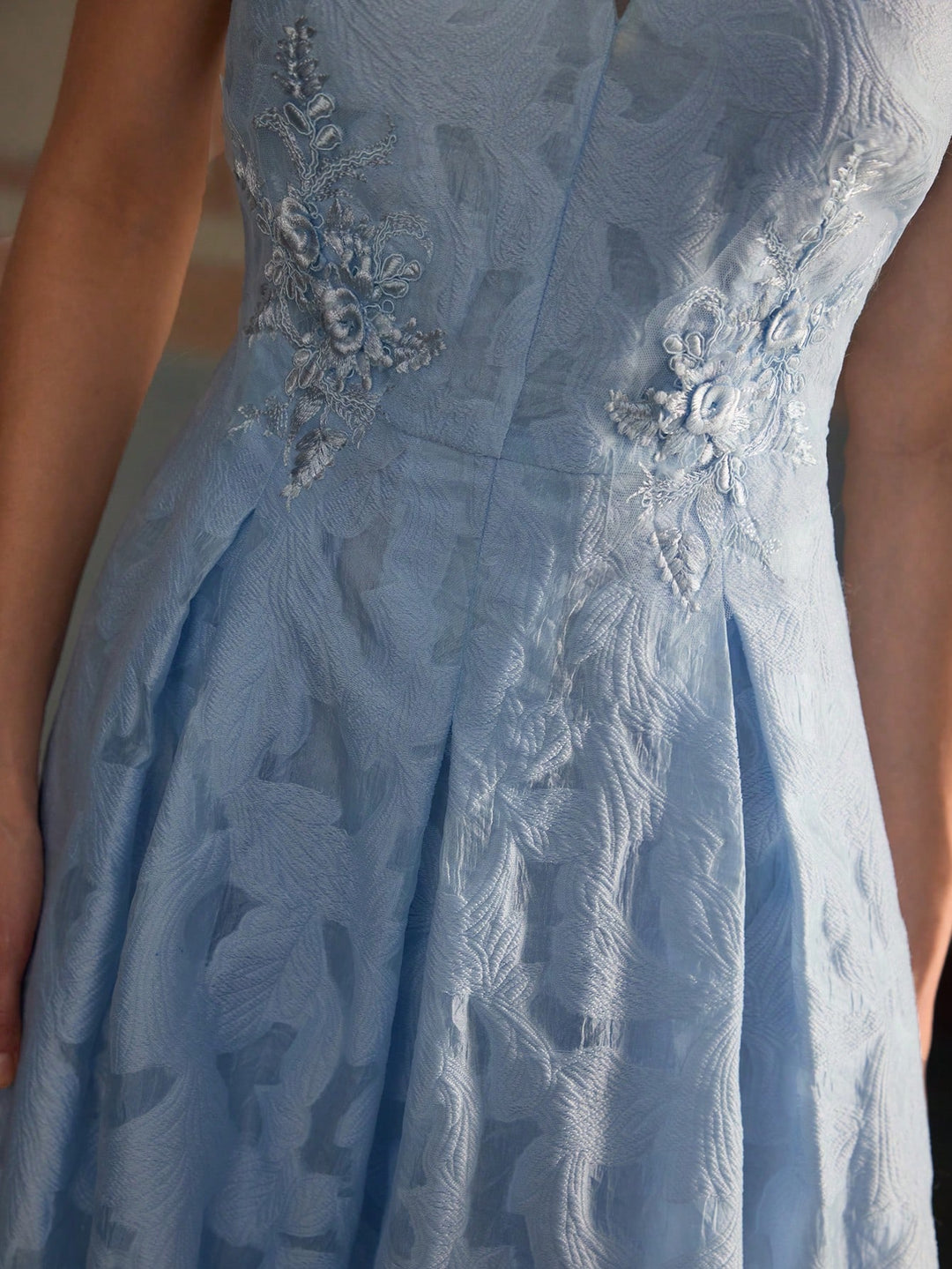 SHEIN maxi ruha, kék