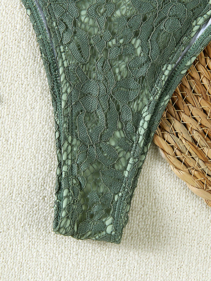 Set bikini SHEIN, verde