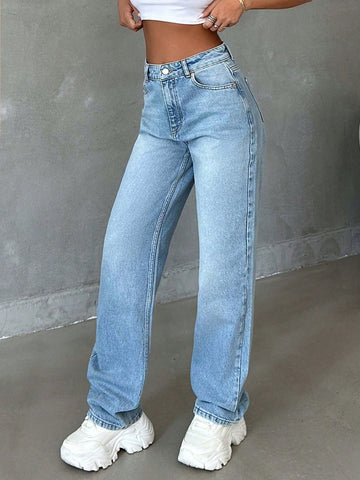 Jeans SHEIN, albastru