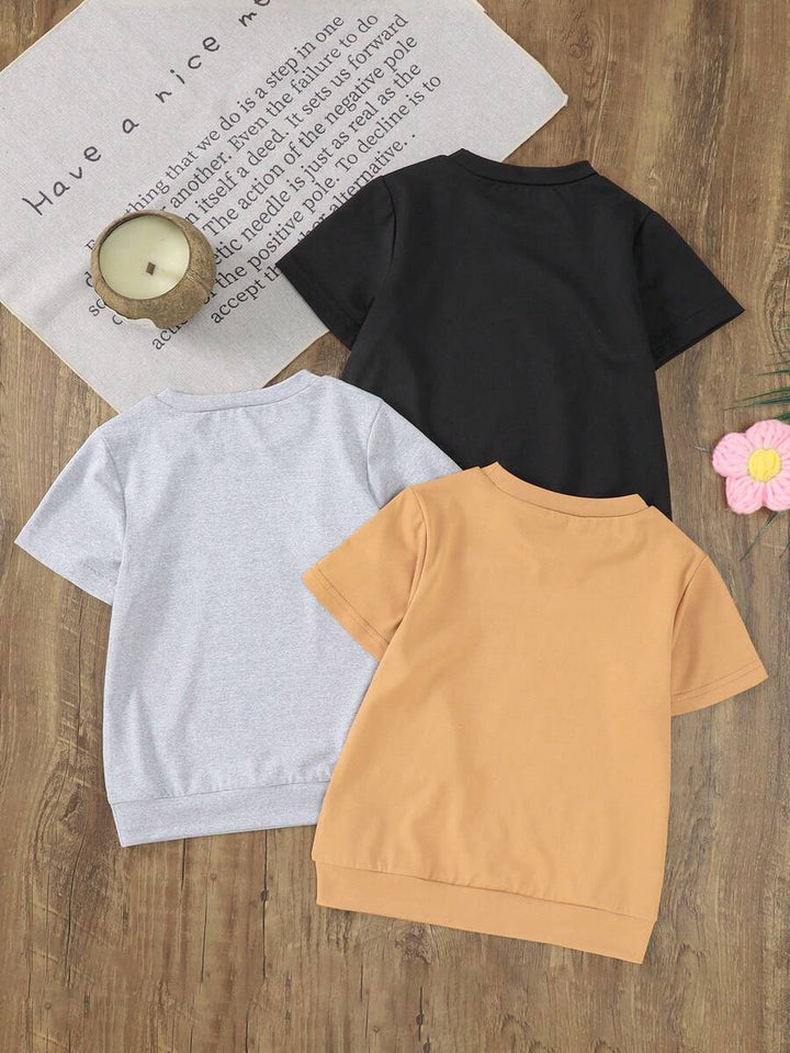 Set tricouri SHEIN, mix culori