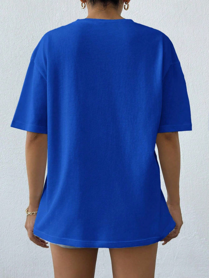 Tricou SHEIN, albastru