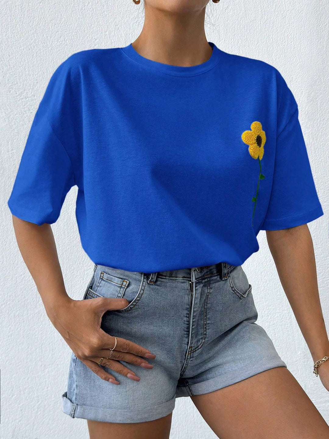 Tricou SHEIN, albastru