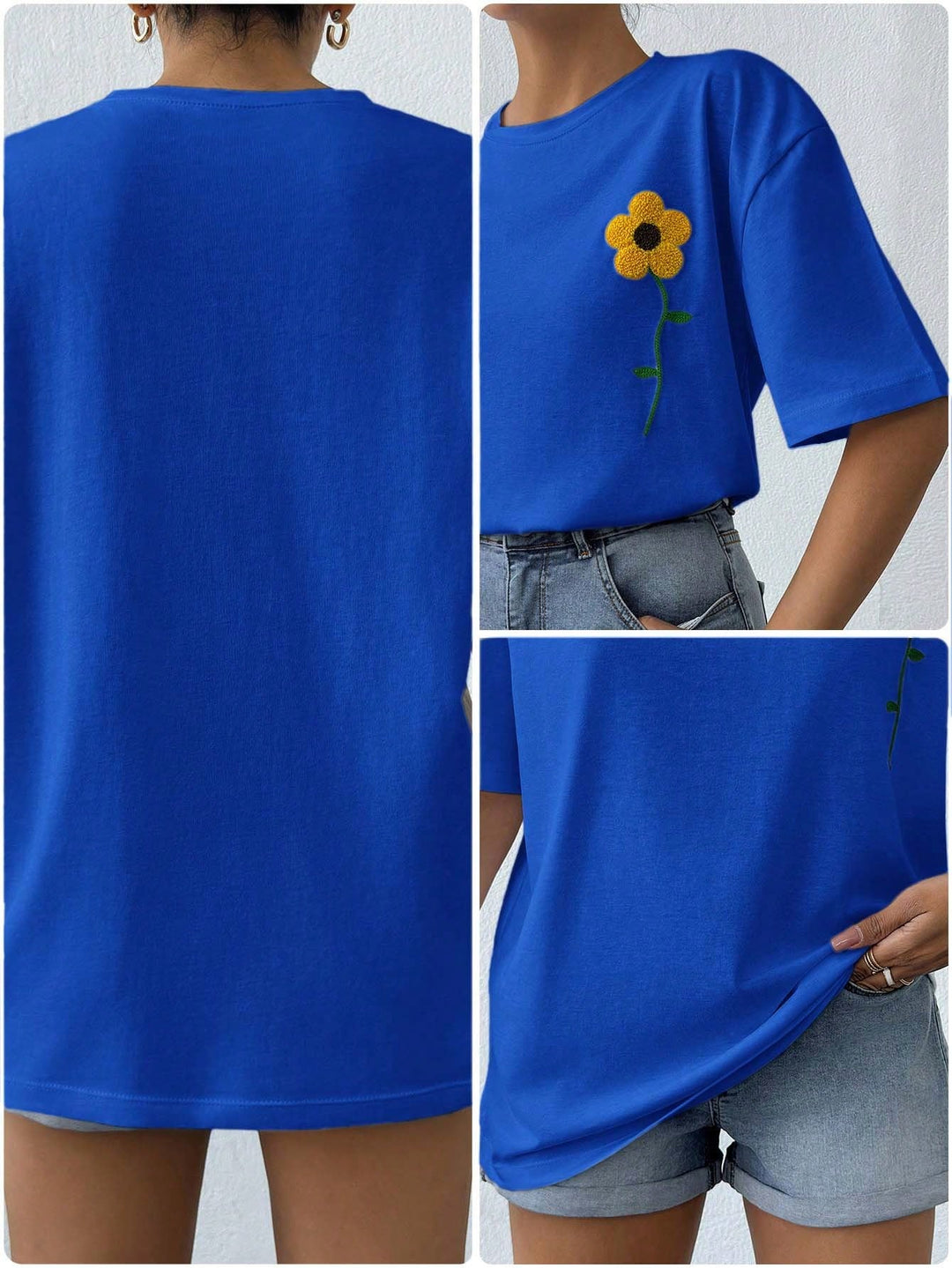 Tricou SHEIN, albastru