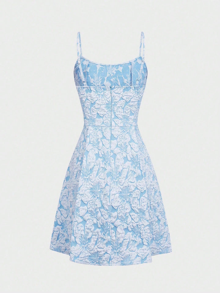 Rochie midi SHEIN, albastru