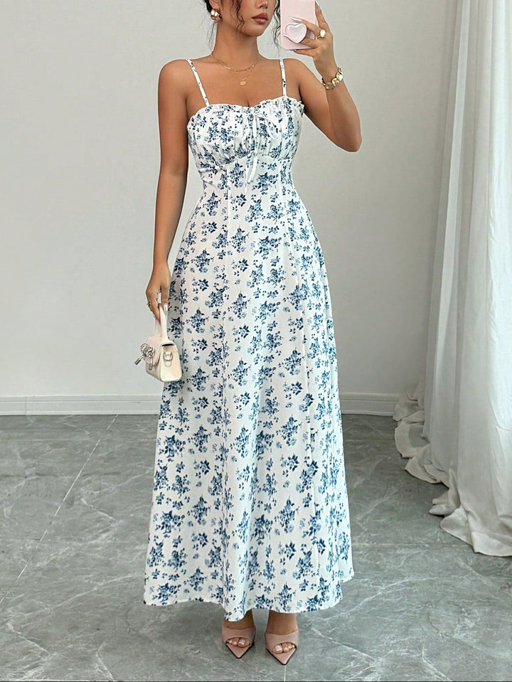 SHEIN maxi ruha, fehér