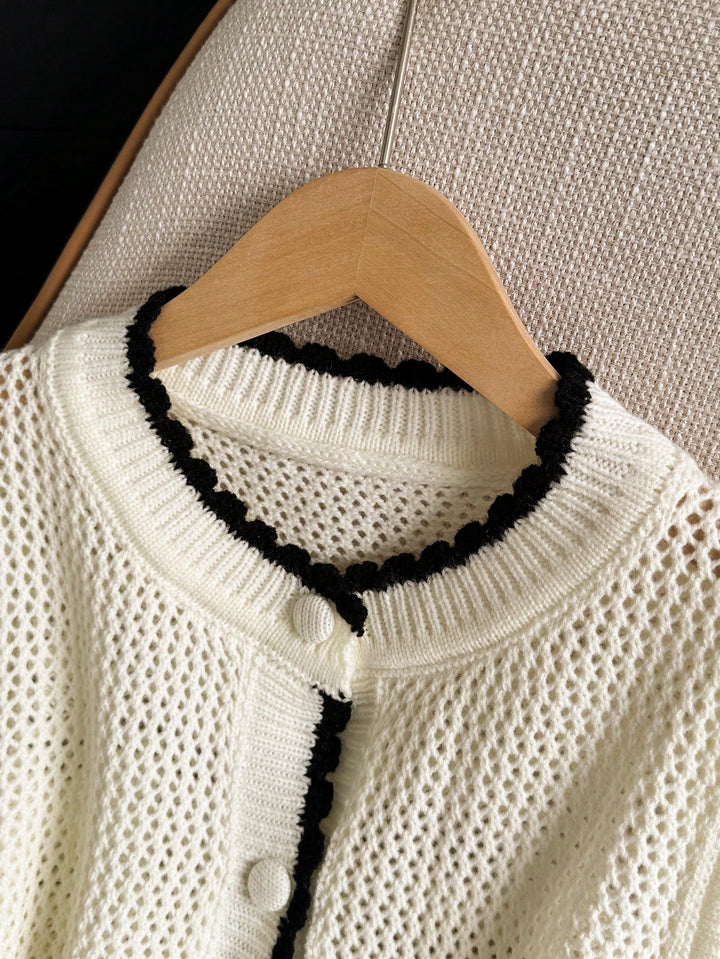 Vestă SHEIN, crem