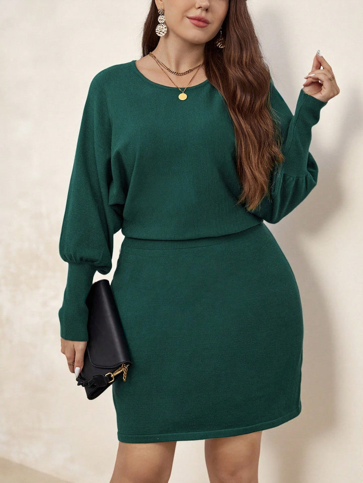 Rochie mini SHEIN, verde