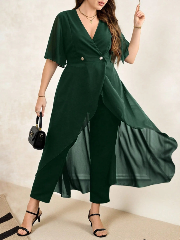 Compleu Shein Curve+, verde