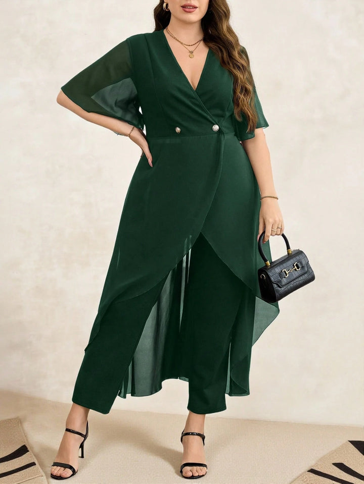Compleu Shein Curve+, verde