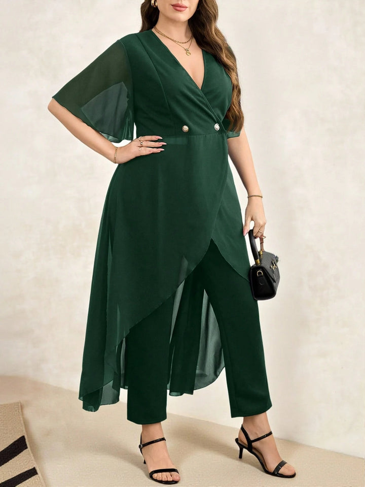 Compleu Shein Curve+, verde