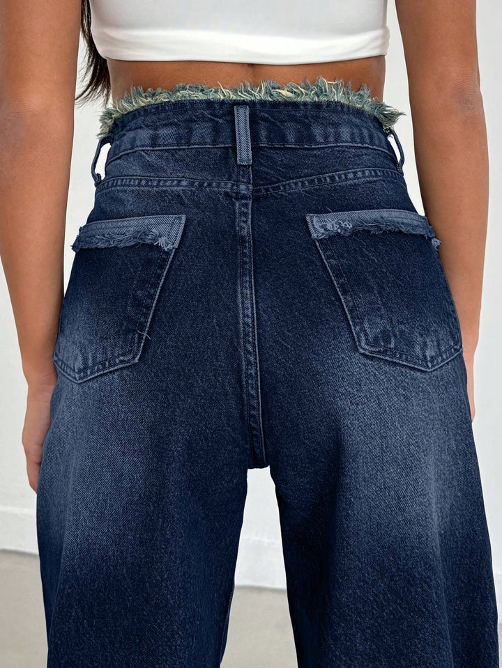 Jeans SHEIN, albastru