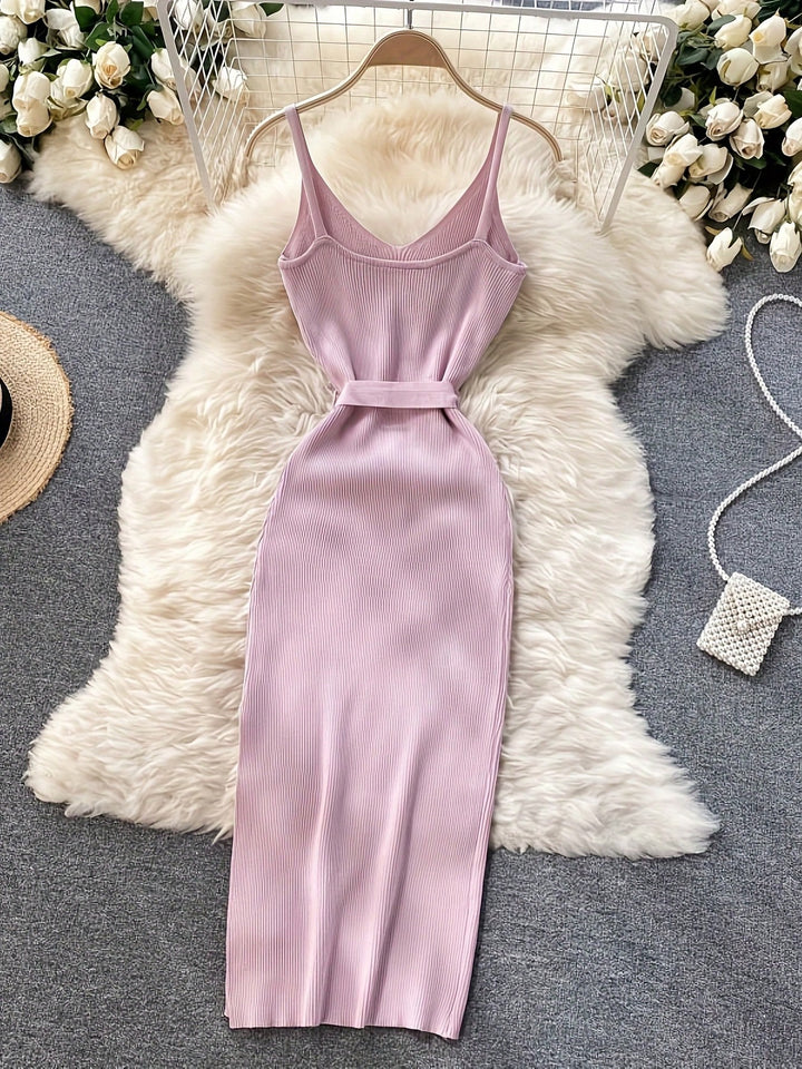 Rochie maxi SHEIN, roz