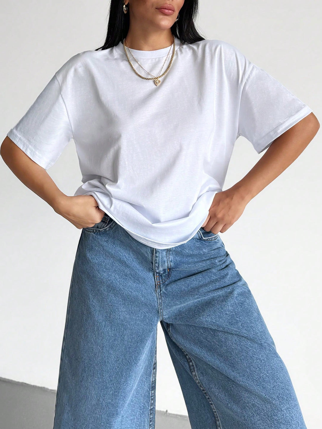 Tricou SHEIN, alb