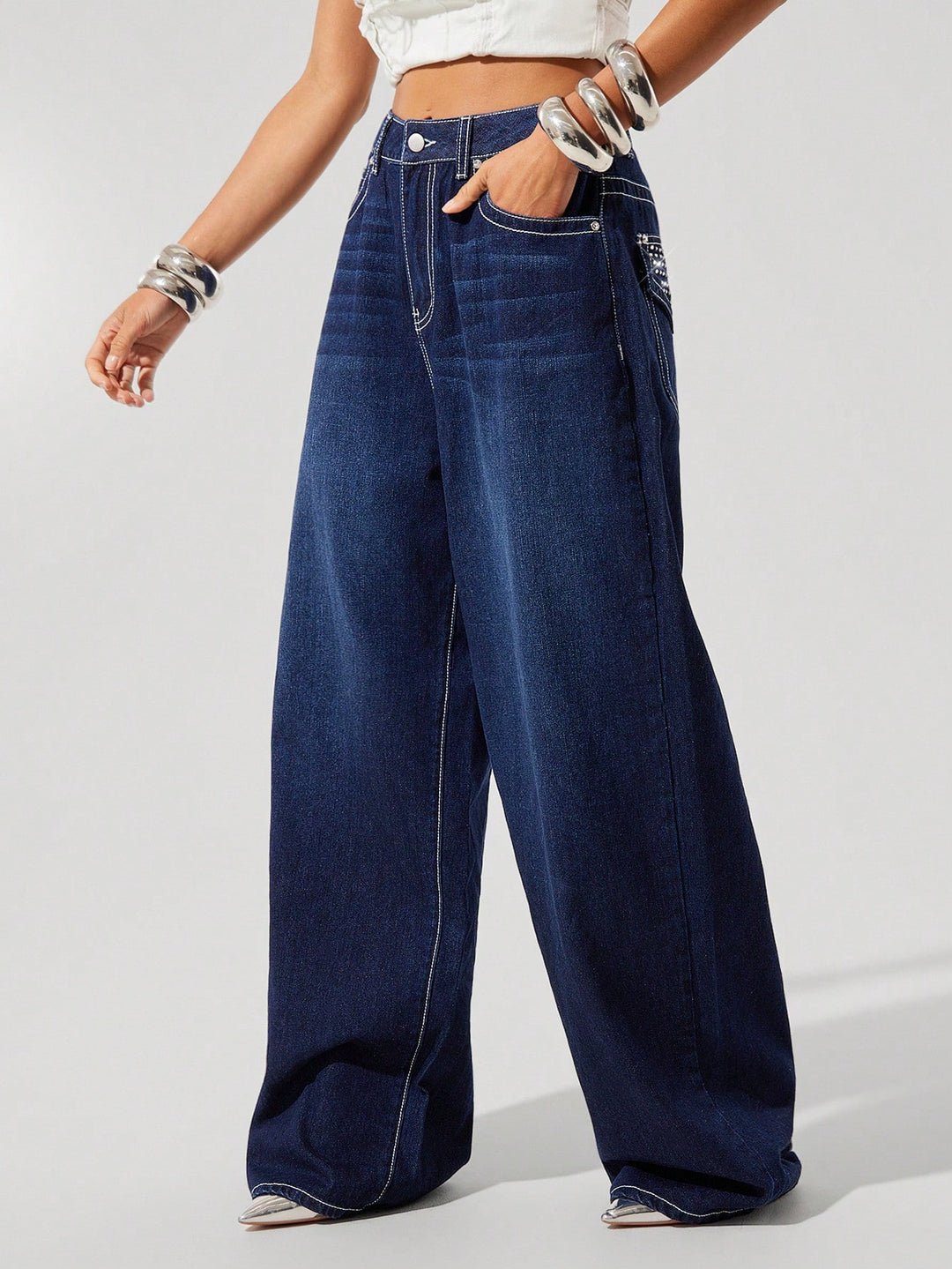 SHEIN farmer, kék