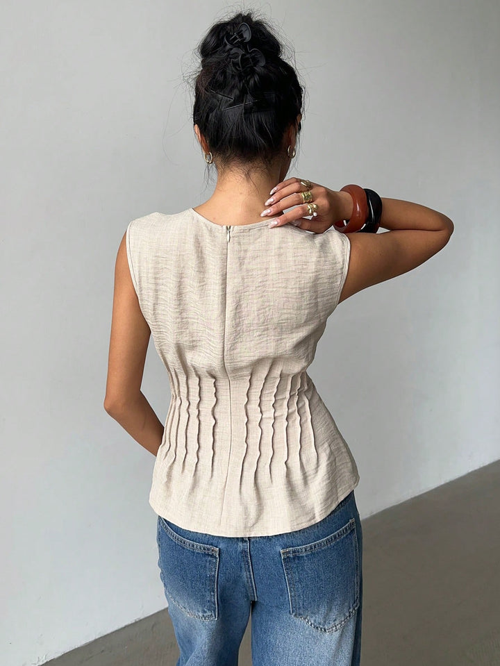 Top SHEIN, bej