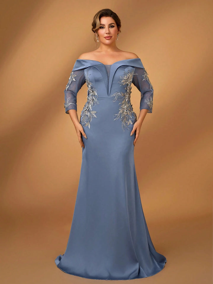 Rochie de ocazie SHEIN, albastru