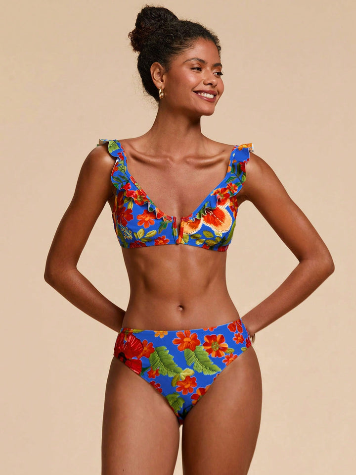 Set bikini SHEIN, albastru