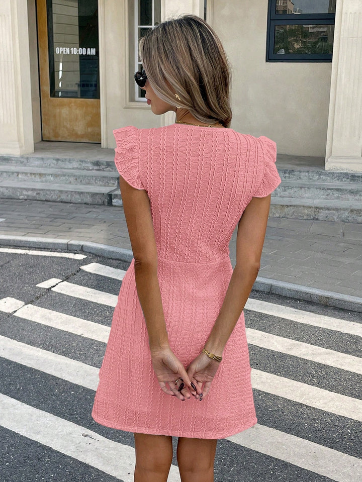 Rochie scurtă SHEIN, roz