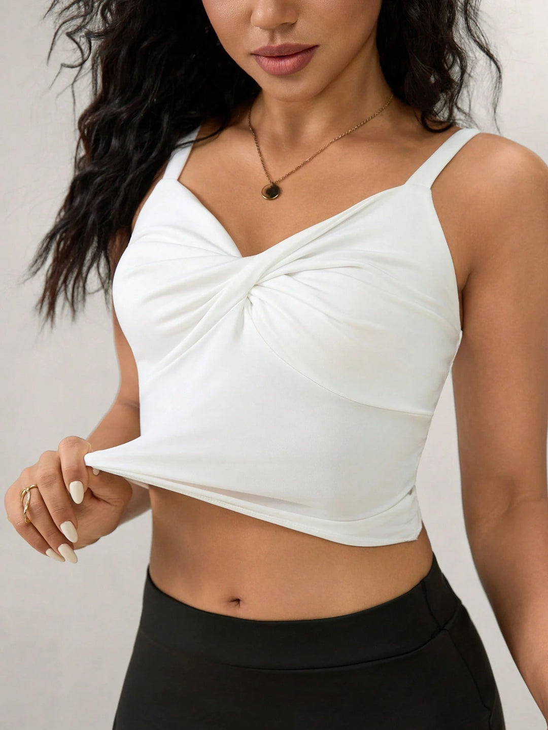 Top SHEIN, alb
