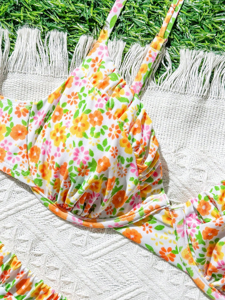 Costum de baie SHEIN, mix culori