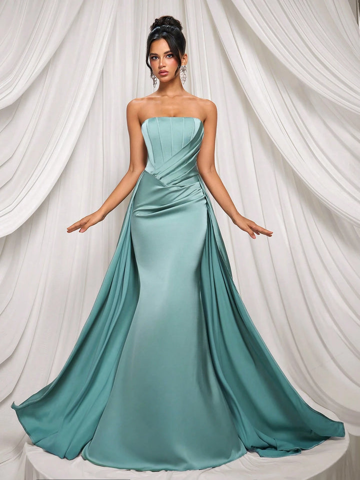 Rochie de ocazie SHEIN, verde
