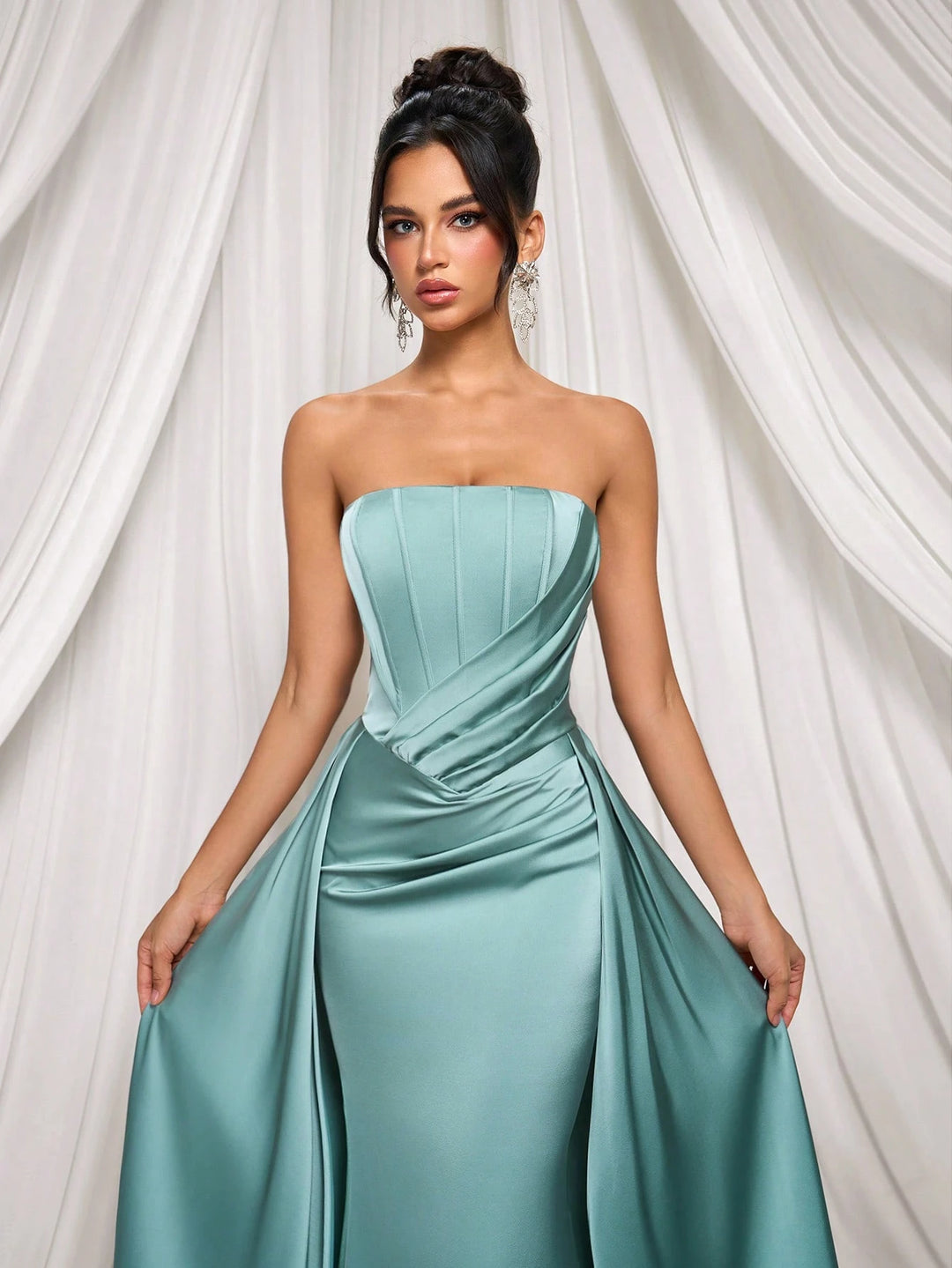 Rochie de ocazie SHEIN, verde