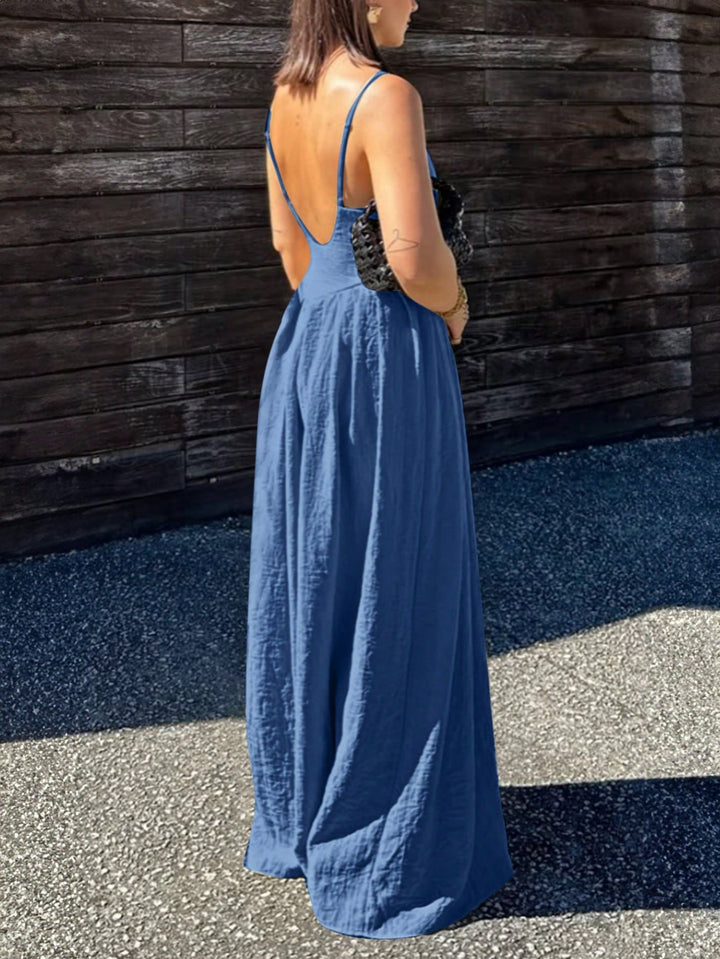 Rochie maxi SHEIN, albastru