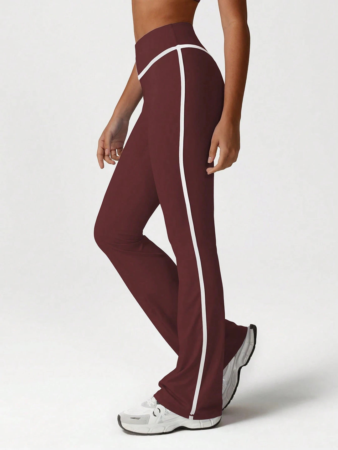 Pantaloni SHEIN, vișiniu