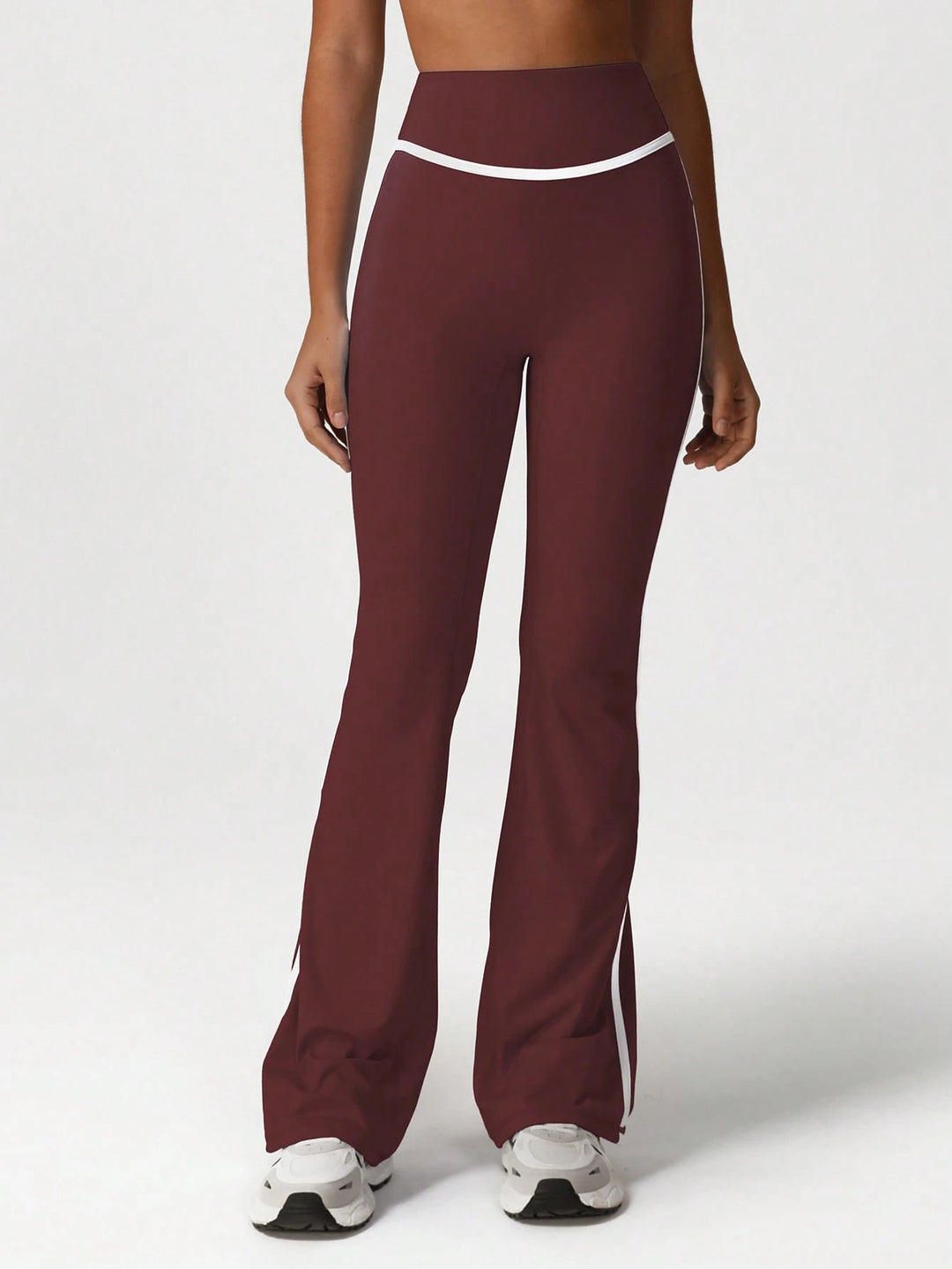 Pantaloni SHEIN, vișiniu