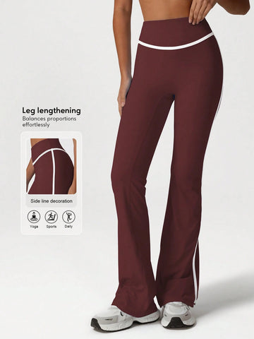 Pantaloni SHEIN, vișiniu
