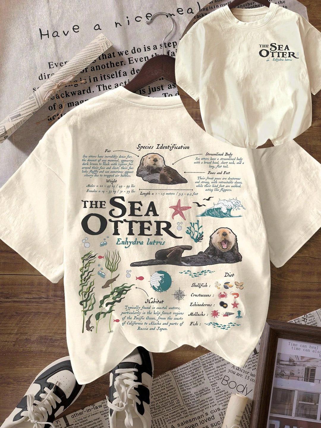 Tricou SHEIN, crem