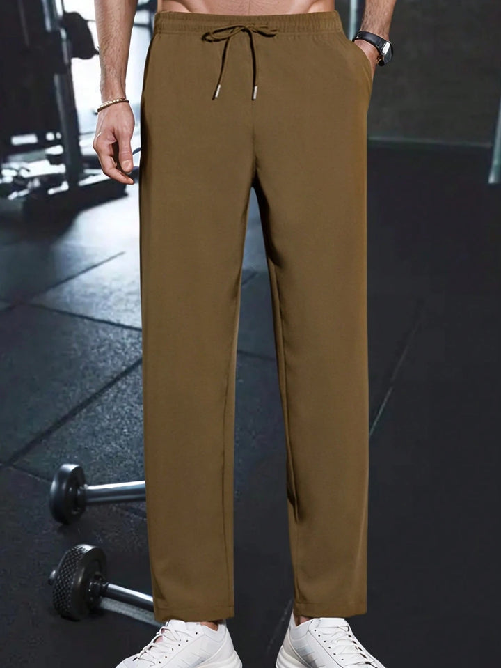 Pantaloni SHEIN, maro