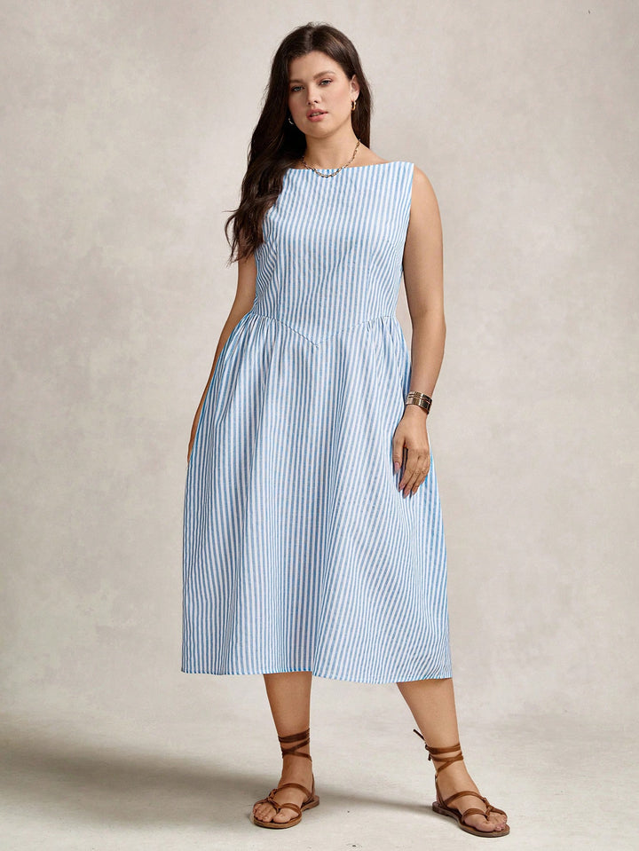 Rochie midi SHEIN, mix culori