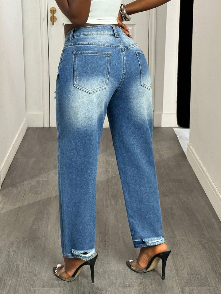 Jeans SHEIN, albastru