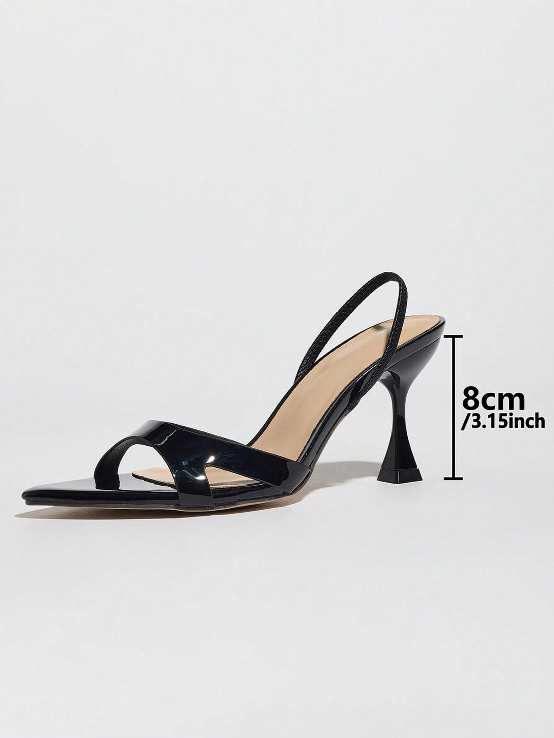 Sandale SHEIN, negru