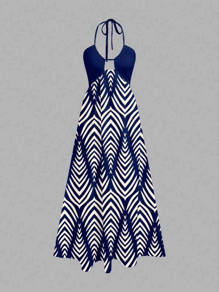 Rochie maxi SHEIN, mix culori