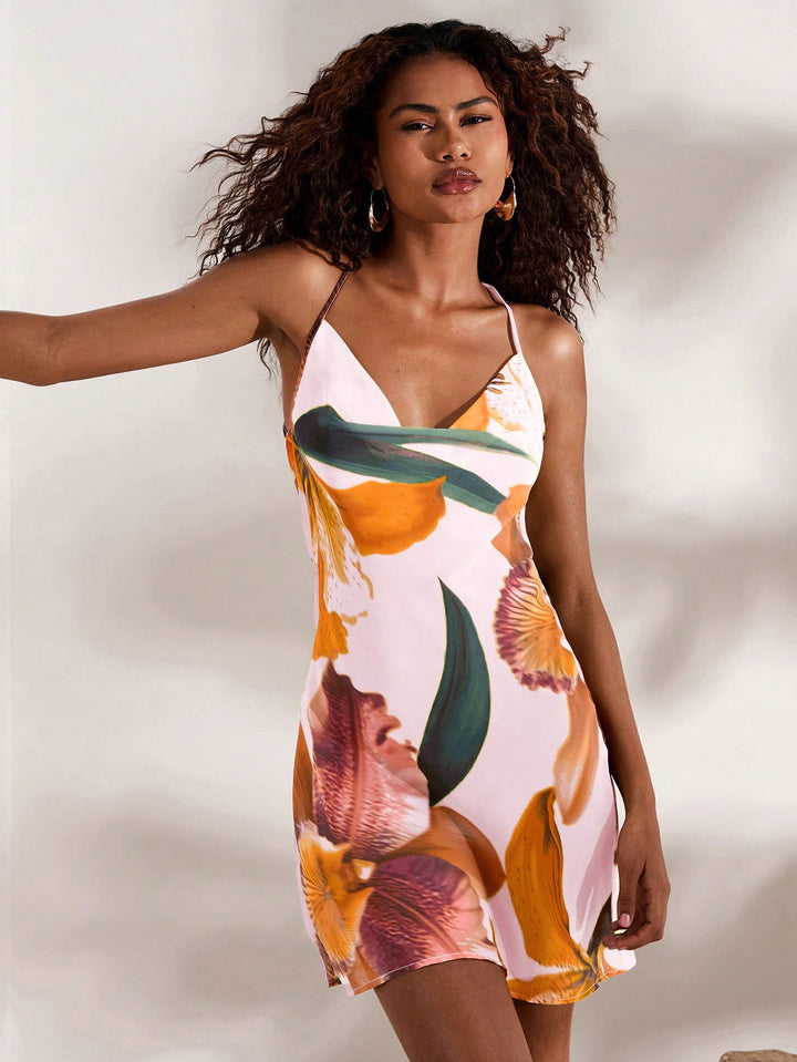 Rochie mini SHEIN, roz