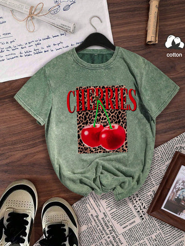 Tricou SHEIN, verde