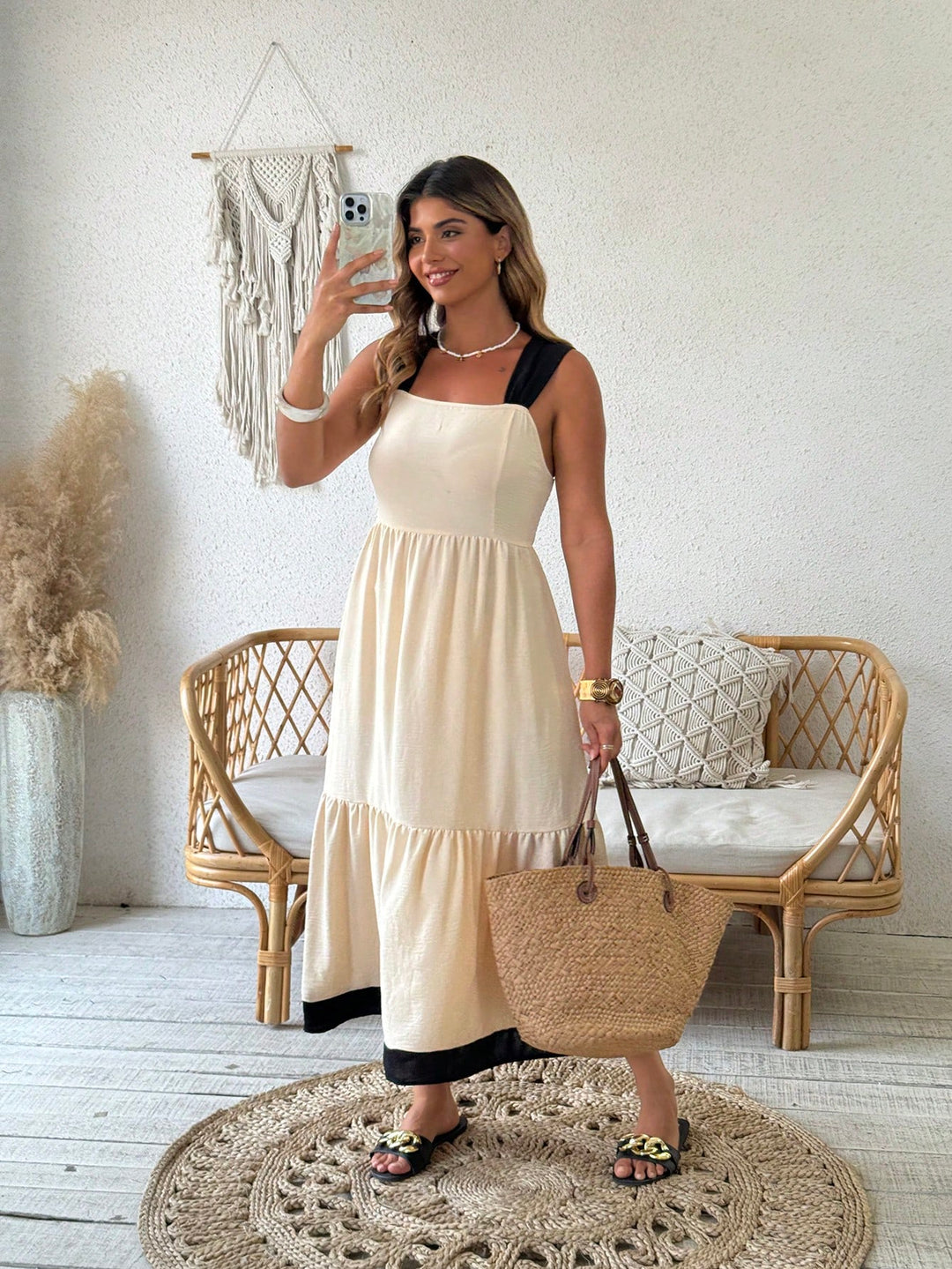 Rochie SHEIN, bej