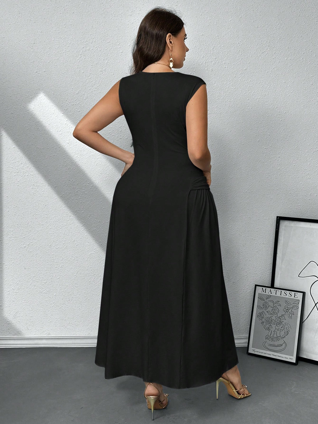 Rochie lungă SHEIN, negru