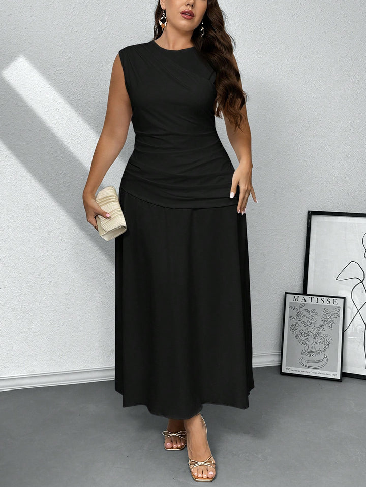 Rochie lungă SHEIN, negru