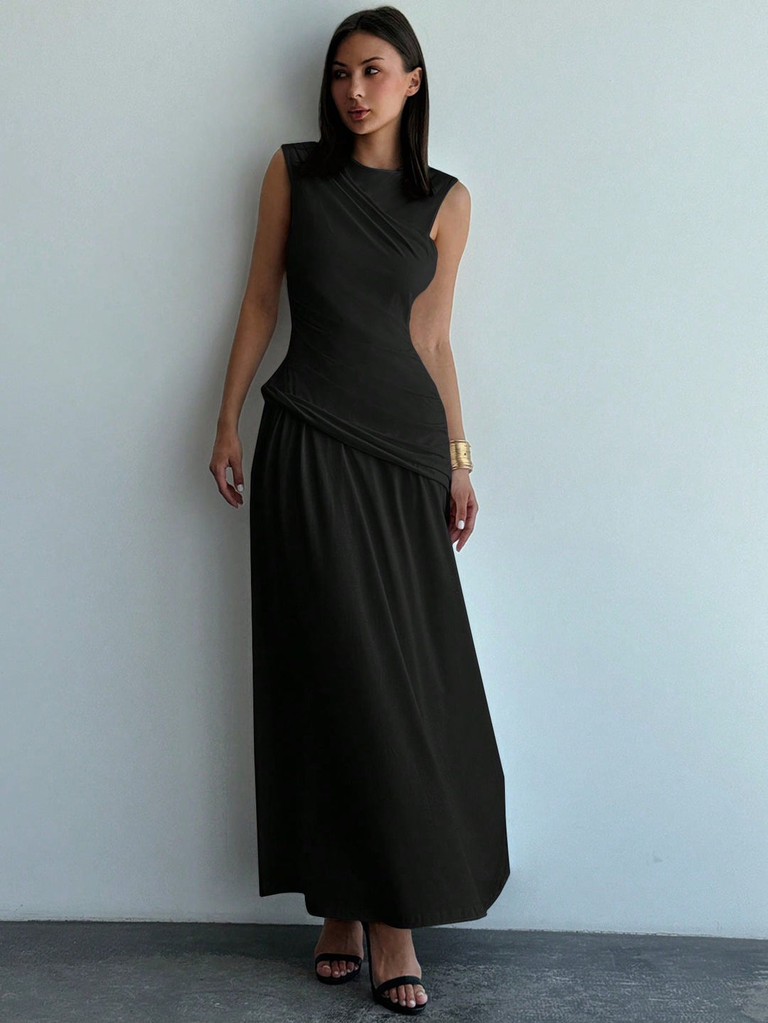 Rochie lungă SHEIN, negru